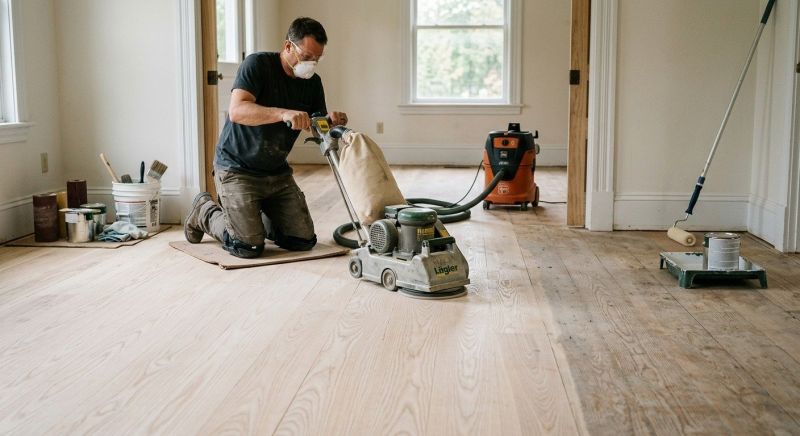 Ash Floor Refinishing in Longmont, CO