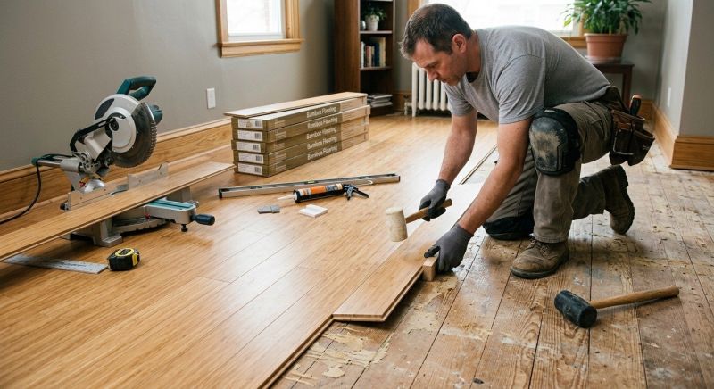 Bamboo Flooring Installation in Longmont, CO