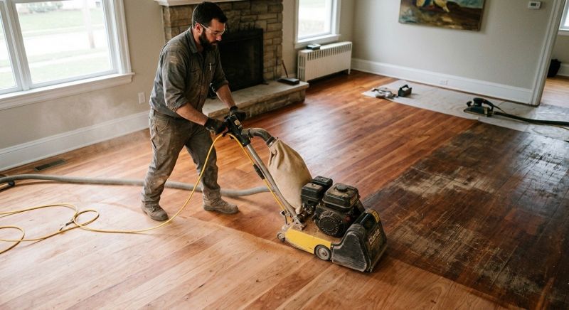 Cherry Floor Refinishing in Longmont, CO