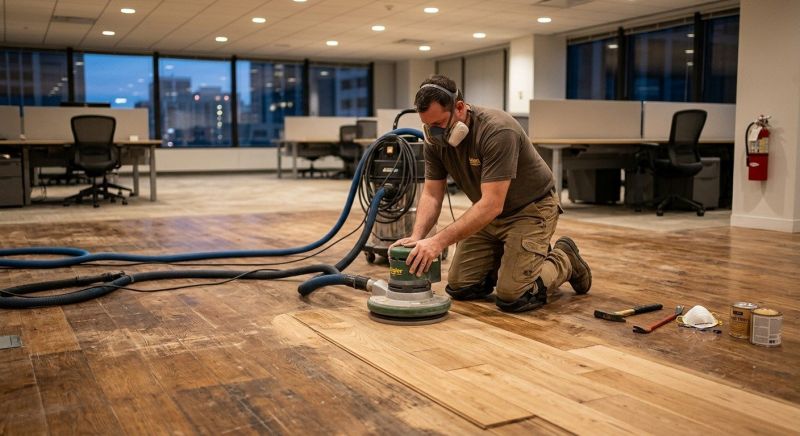 Commercial Hardwood Repair in Erie, CO