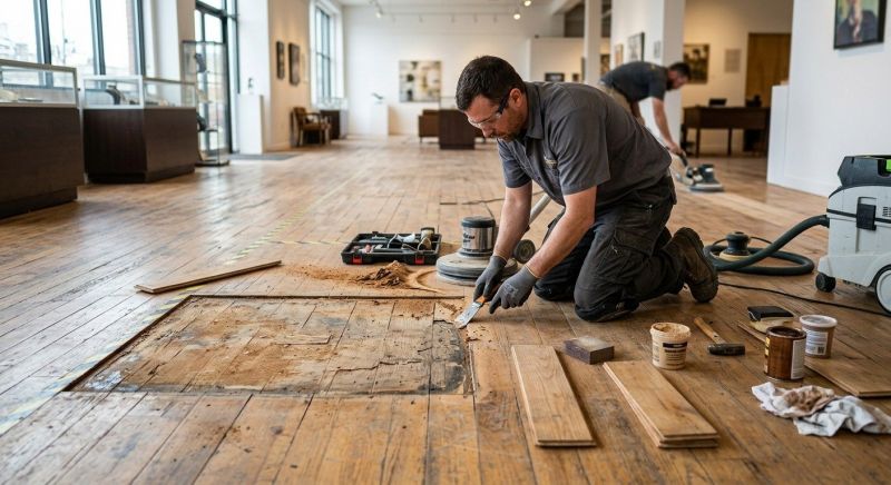 Commercial Hardwood Repair in Firestone, CO