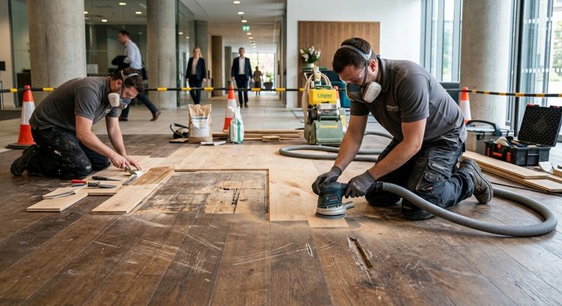 Commercial Wood Floor Repair in Erie, CO