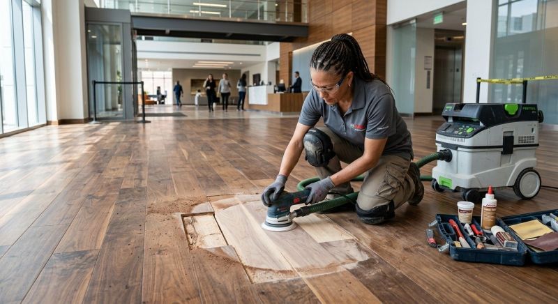 Commercial Wood Floor Repair in Estes Park, CO