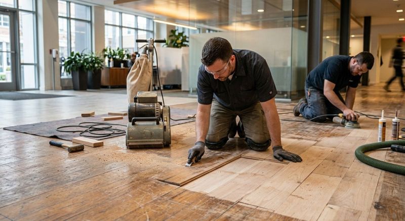 Commercial Wood Floor Repair in Johnstown, CO
