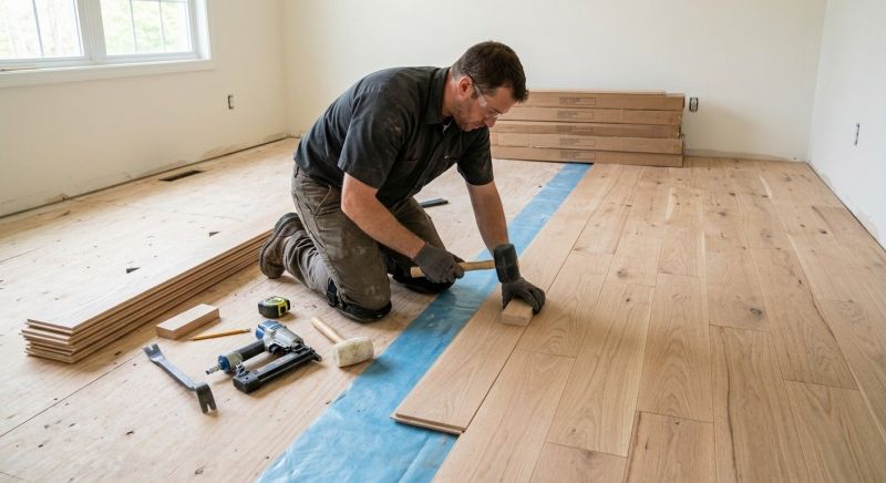 Hardwood Floor Installation in Berthoud, CO