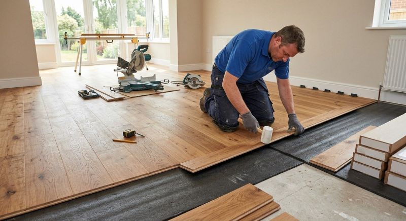 Hardwood Floor Installation in Firestone, CO