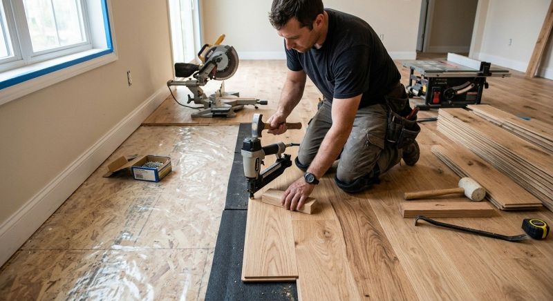 Hardwood Floor Installation in Lafayette, CO