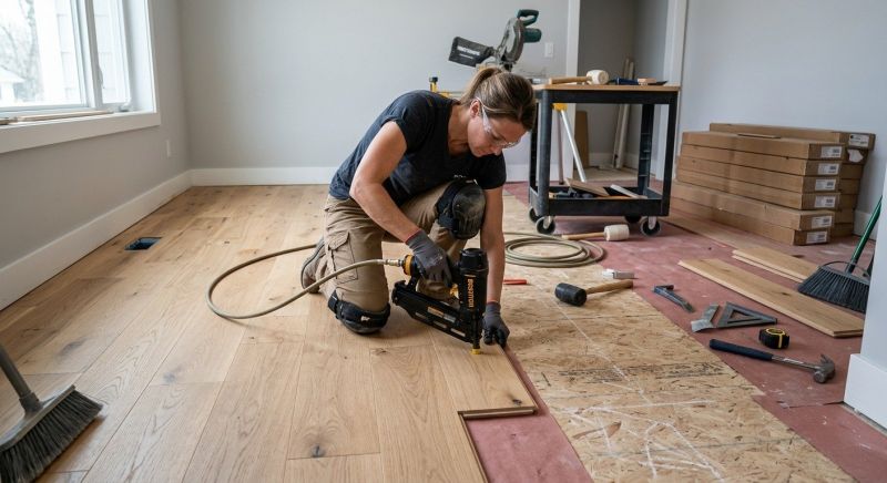Hardwood Floor Installation in Lyons, CO