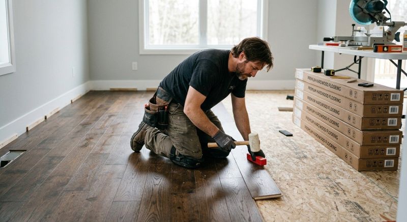 Hardwood Floor Installation in Lyons, CO