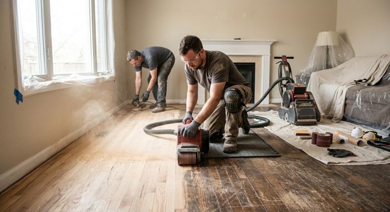 Hardwood Floor Renovation in Longmont, CO