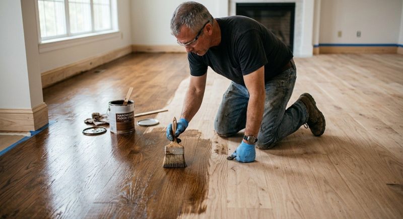 Hardwood Floor Staining in Estes Park, CO