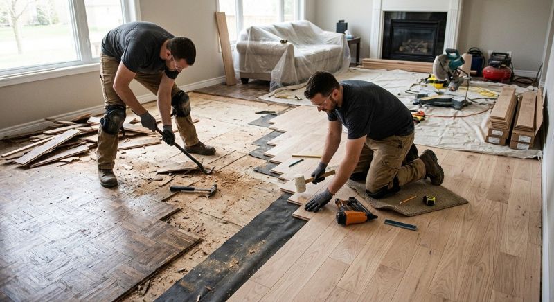 Hardwood Replacement in Arvada, CO
