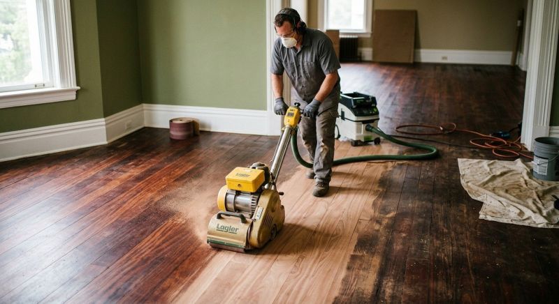 Mahogany Floor Refinishing in Longmont, CO