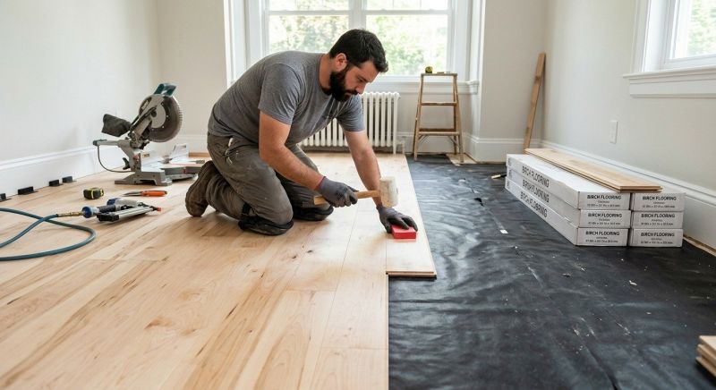 Maple Flooring Installation in Louisville, CO