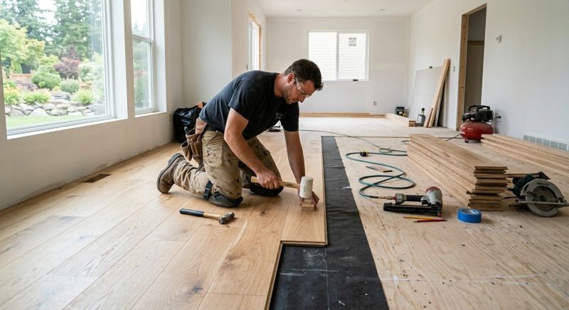 Oak Floor Installation in Milliken, CO