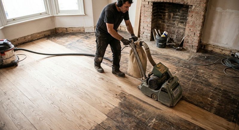 Oak Floor Refinishing in Longmont, CO
