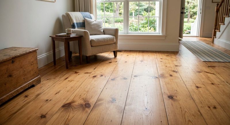 Pine Floor Installation in Longmont, CO