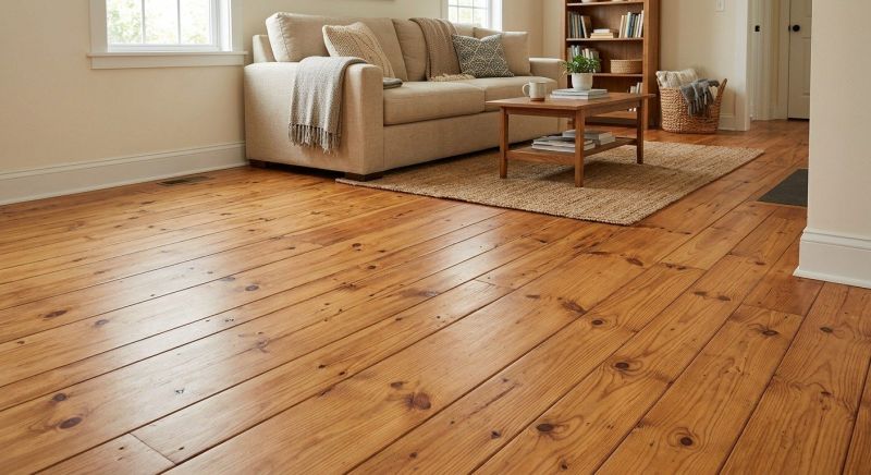 Pine Floor Installation in Longmont, CO