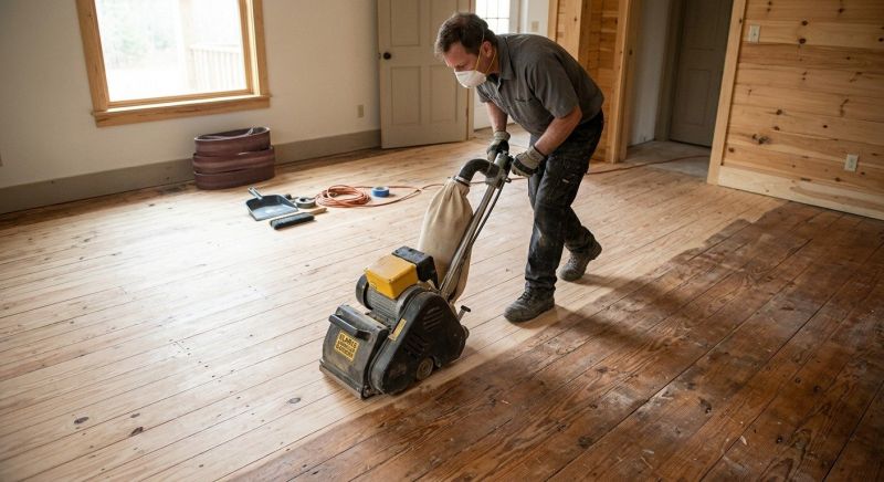 Pine Floor Refinishing in Longmont, CO