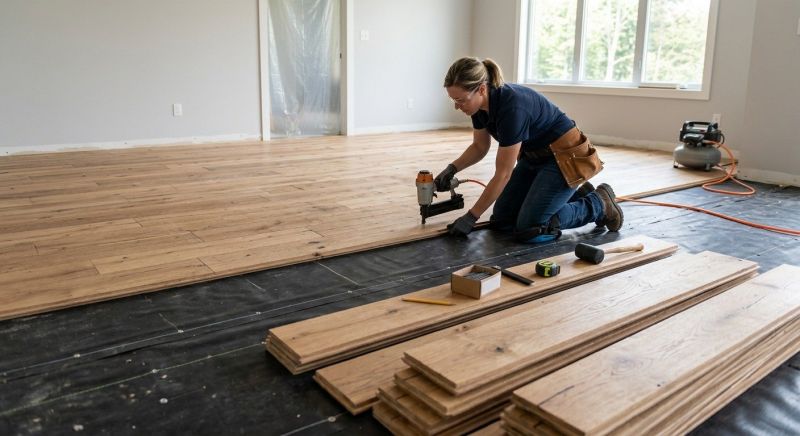 Plank Floor Installation in Longmont, CO
