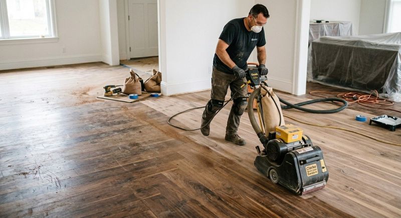 Walnut Floor Refinishing in Longmont, CO