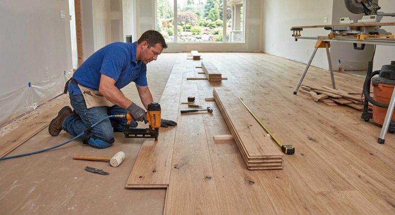 Walnut Flooring Installation in Longmont, CO