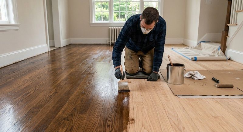 Wood Floor Staining in Longmont, CO