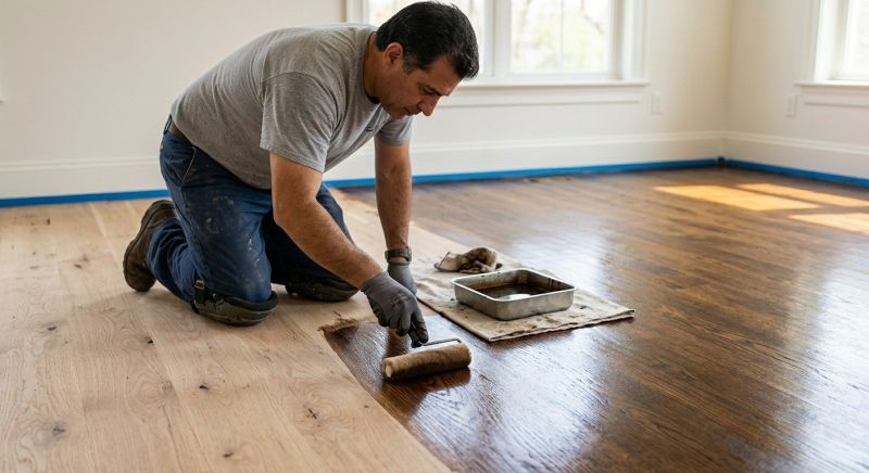 Wood Floor Staining in Longmont, CO
